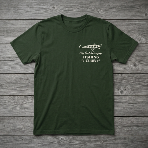 Fishing Club Tee in Pine Green (test image)