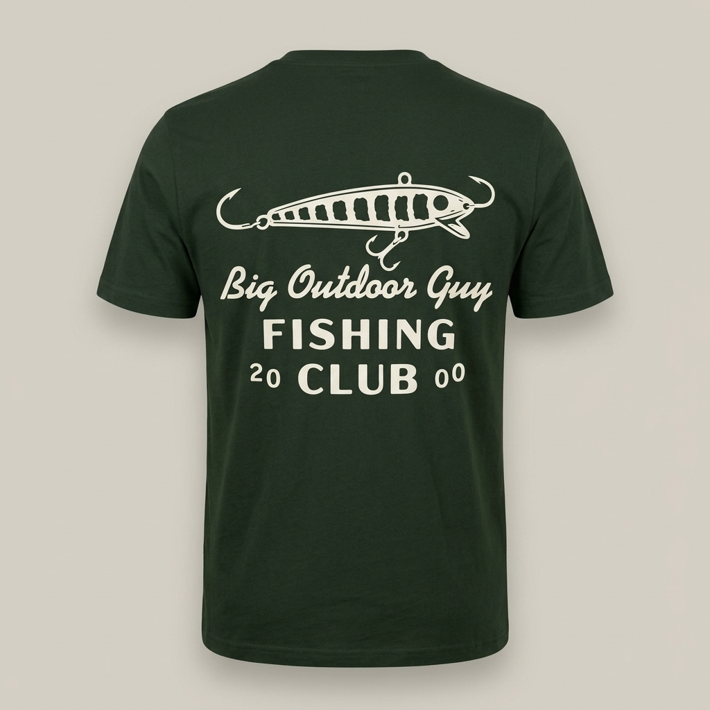 Fishing Club Tee in Pine Green (test image)