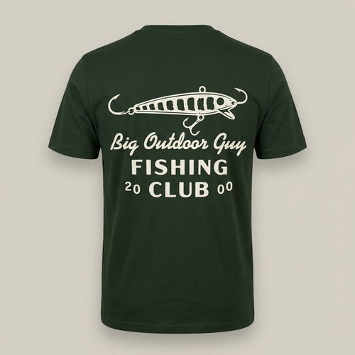 Fishing Club Tee in Pine Green (test image)