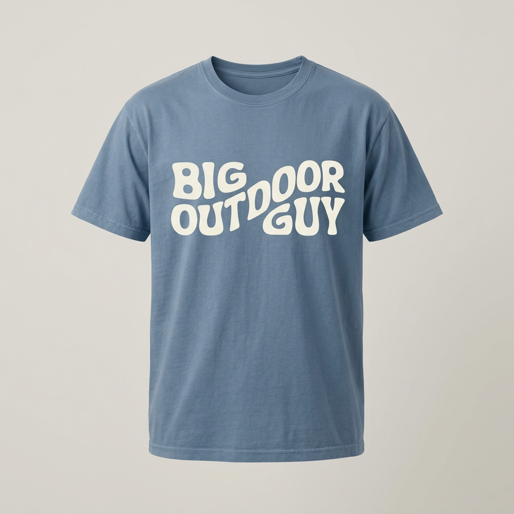 Open Air Tee in Dusty Blue (test image)