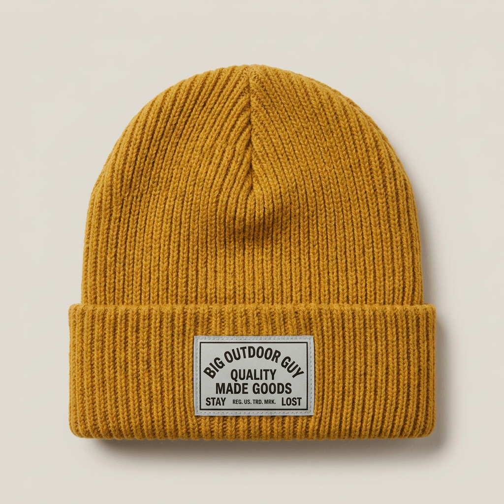 Ridge Beanie in Mustard (test image)