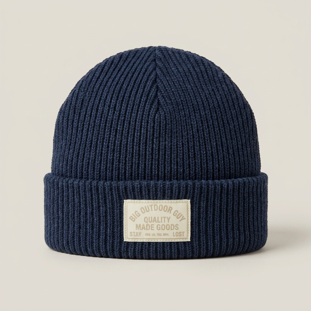 Ridge Beanie in Navy (test image)