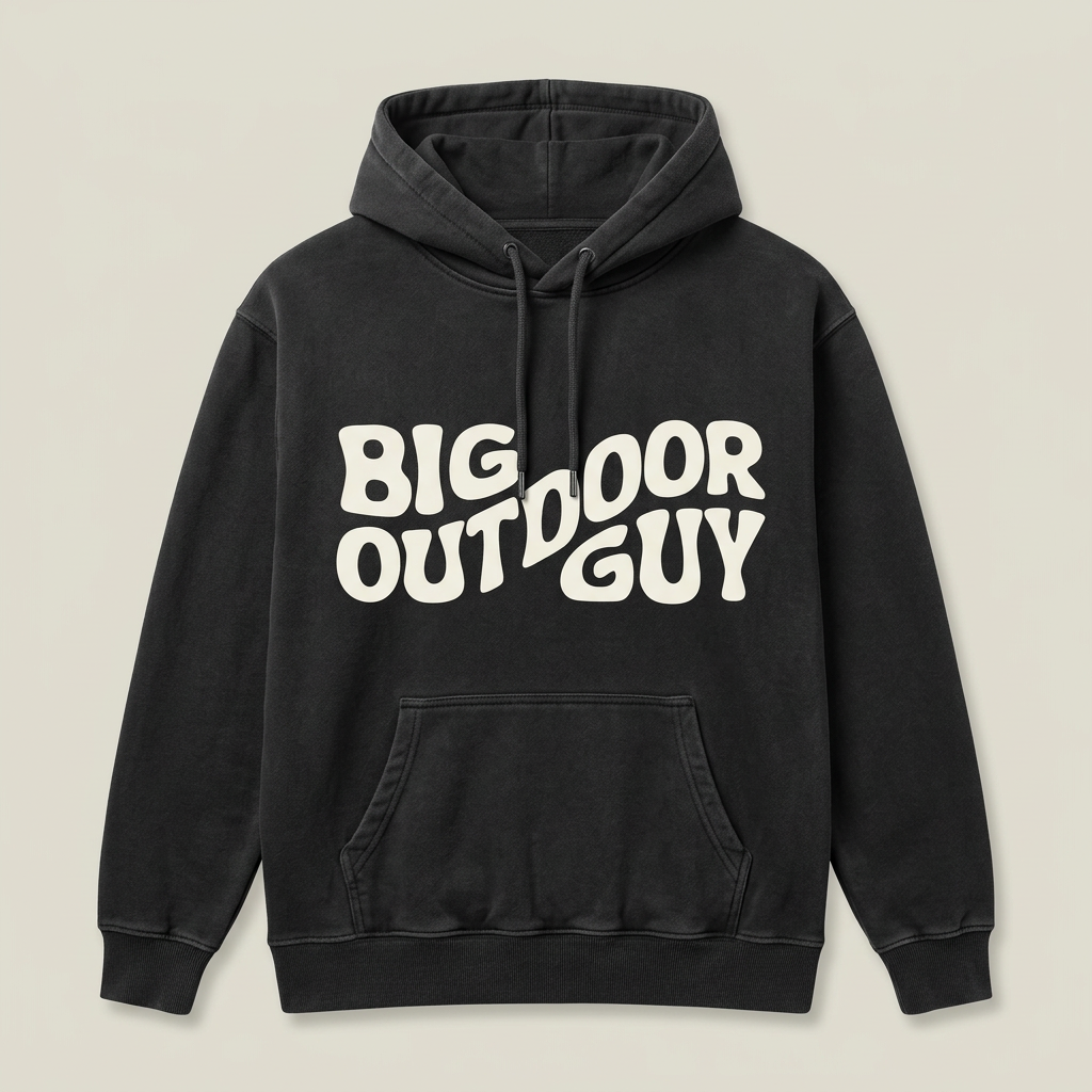 Stay Lost Hoodie in Washed Black (test image)