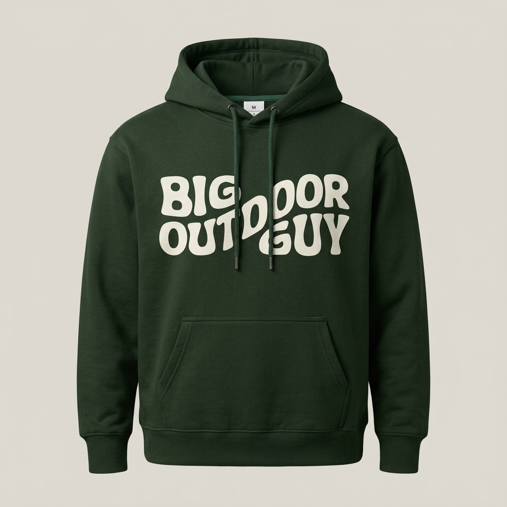 Stay Lost Hoodie in Pine Green (test image)