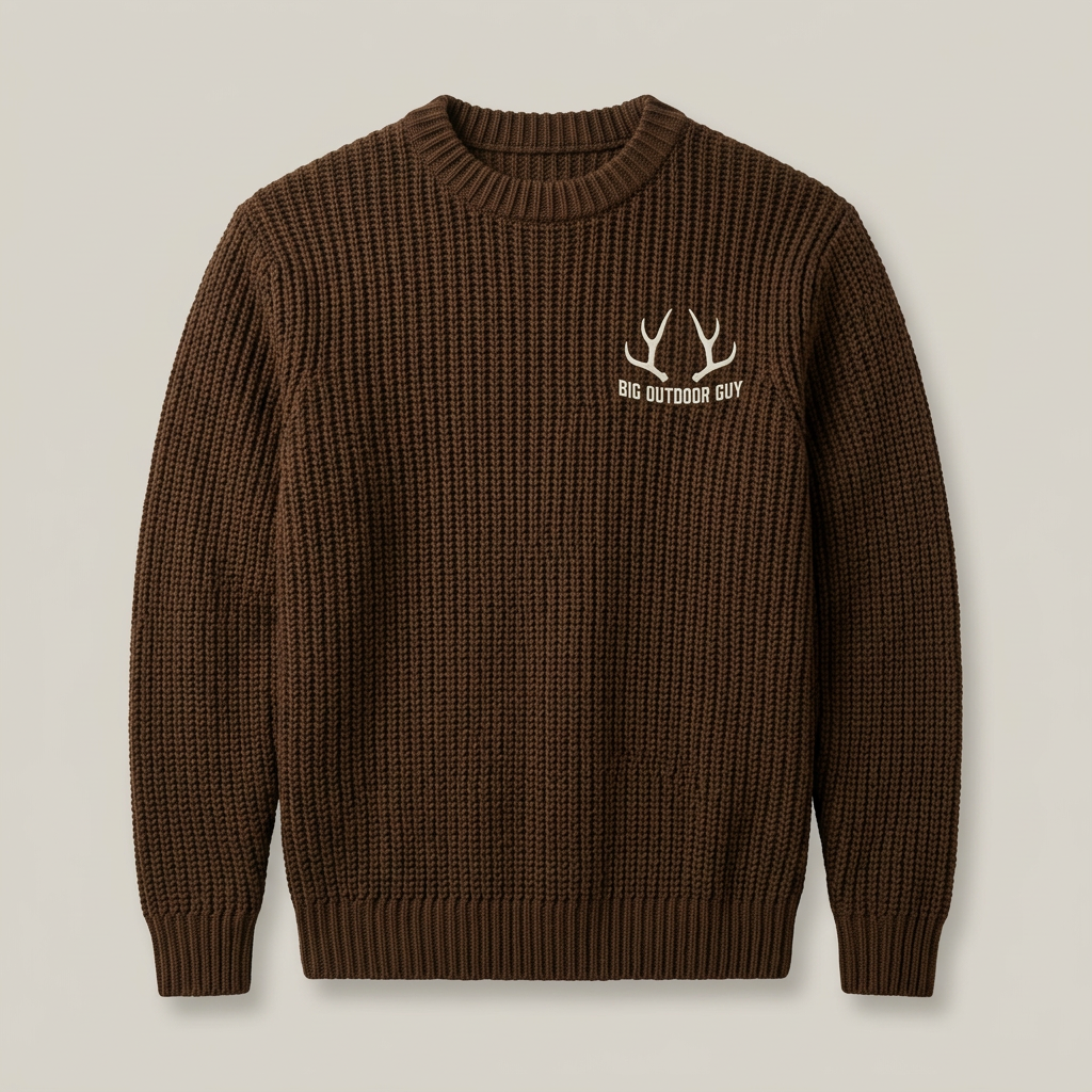 Trail Sweater in Forest Brown (test image)