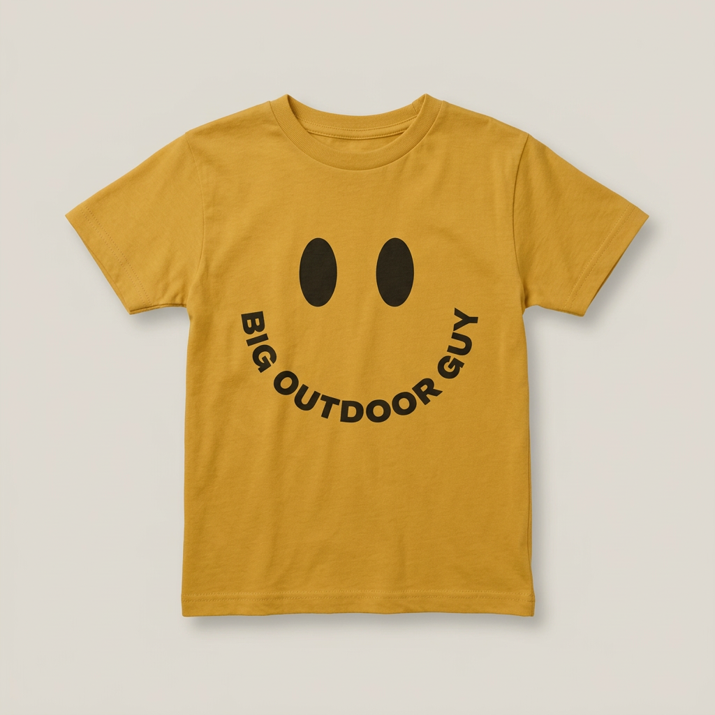 Youth Open Air Tee in Mustard (test image)