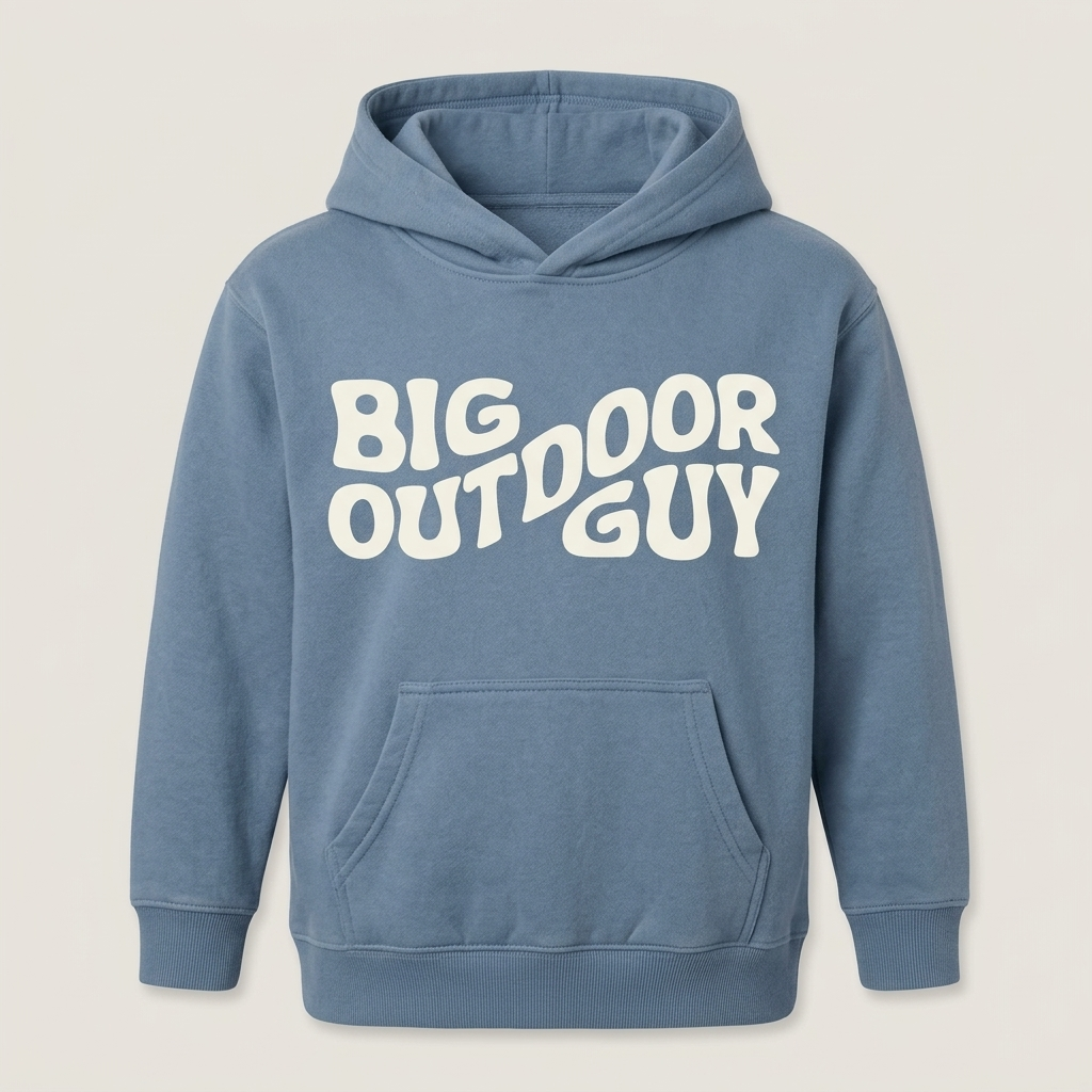 Youth Stay Lost Hoodie in Dusty Blue (test image)