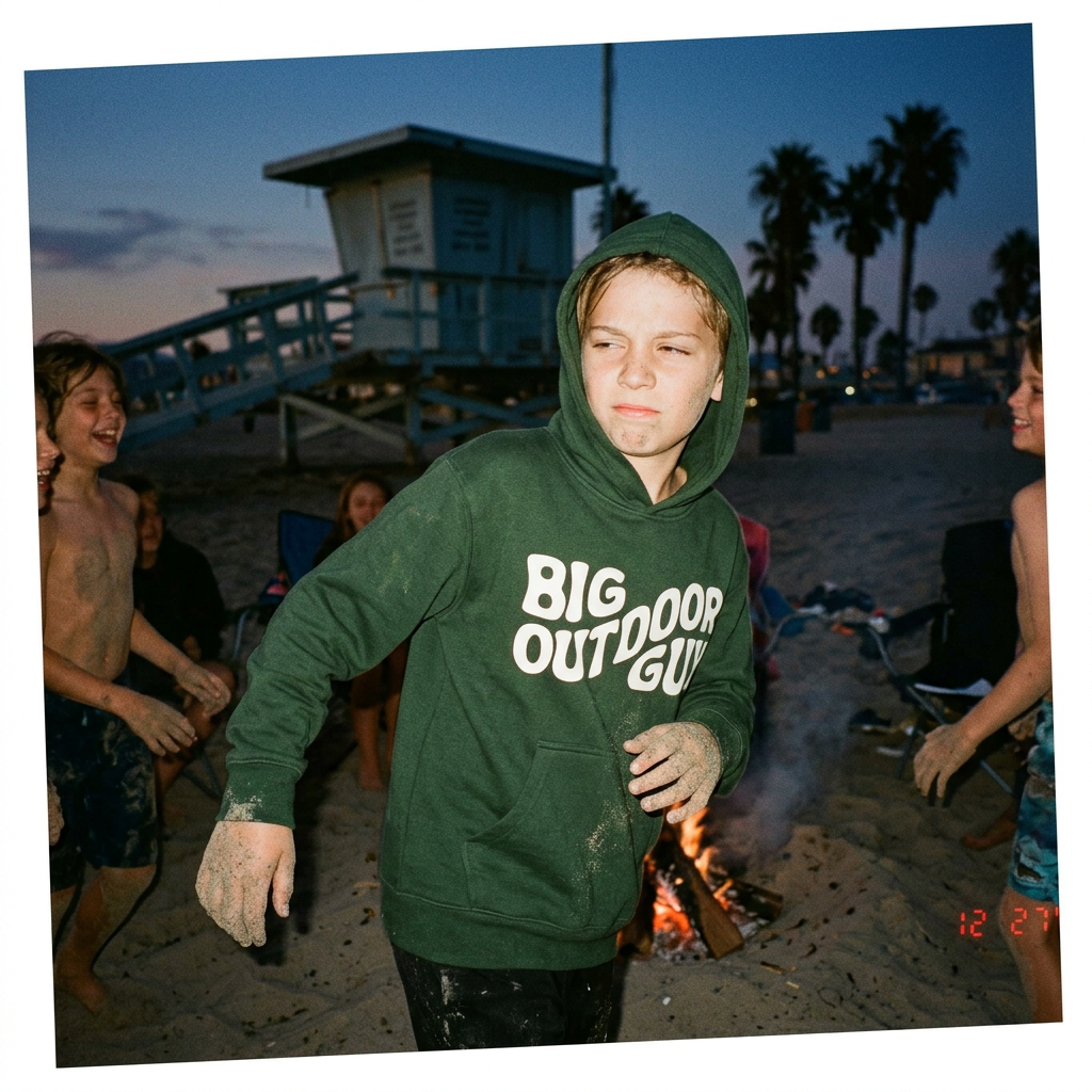 Youth Stay Lost Hoodie - lifestyle (test image)